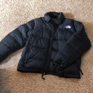 The north face black puffer jacket